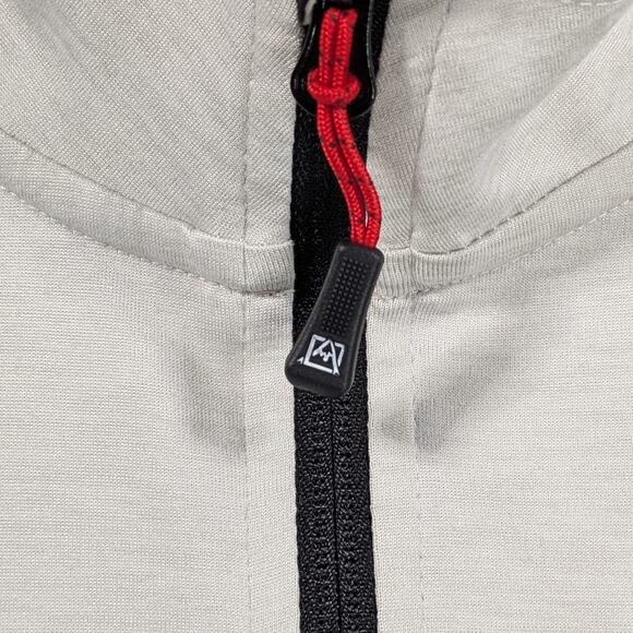 Avalanche Outdoor Mens XXL Off White 1/4 Zip Sweatshirt Pullover Hiking Trail - Picture 4 of 8